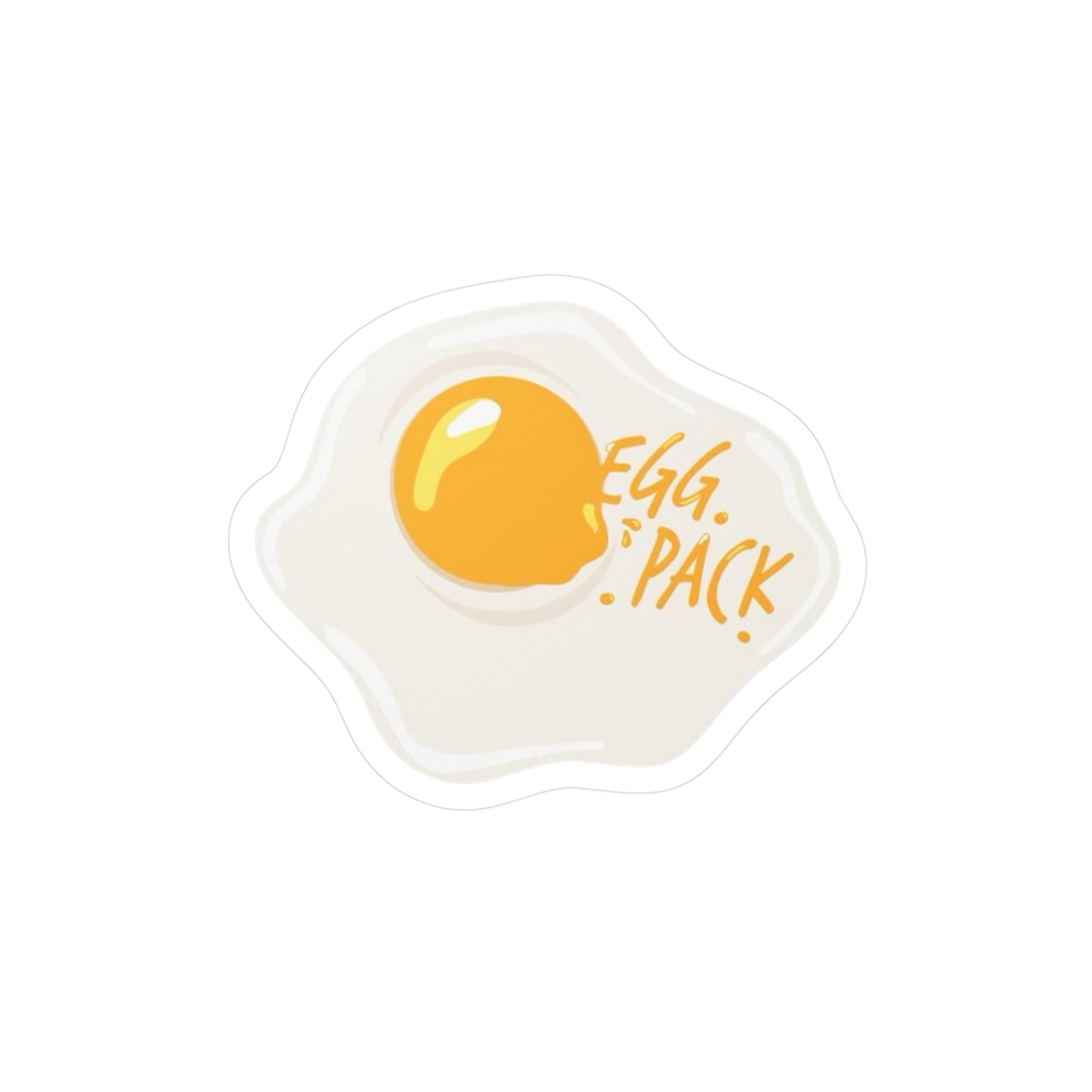 EGG YOLK DECAL